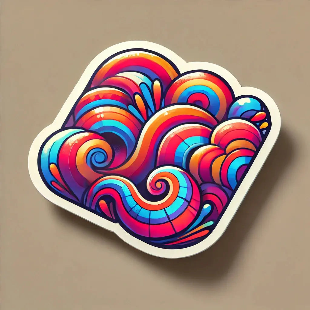 bundle pack 8x8 cm.max 5 designs Stickerbro.nl