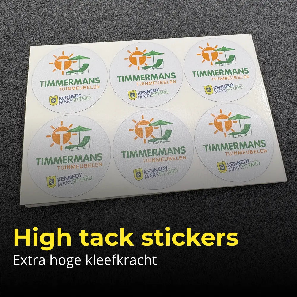 High Tack Stickers - Stickers Stickerbro.nl