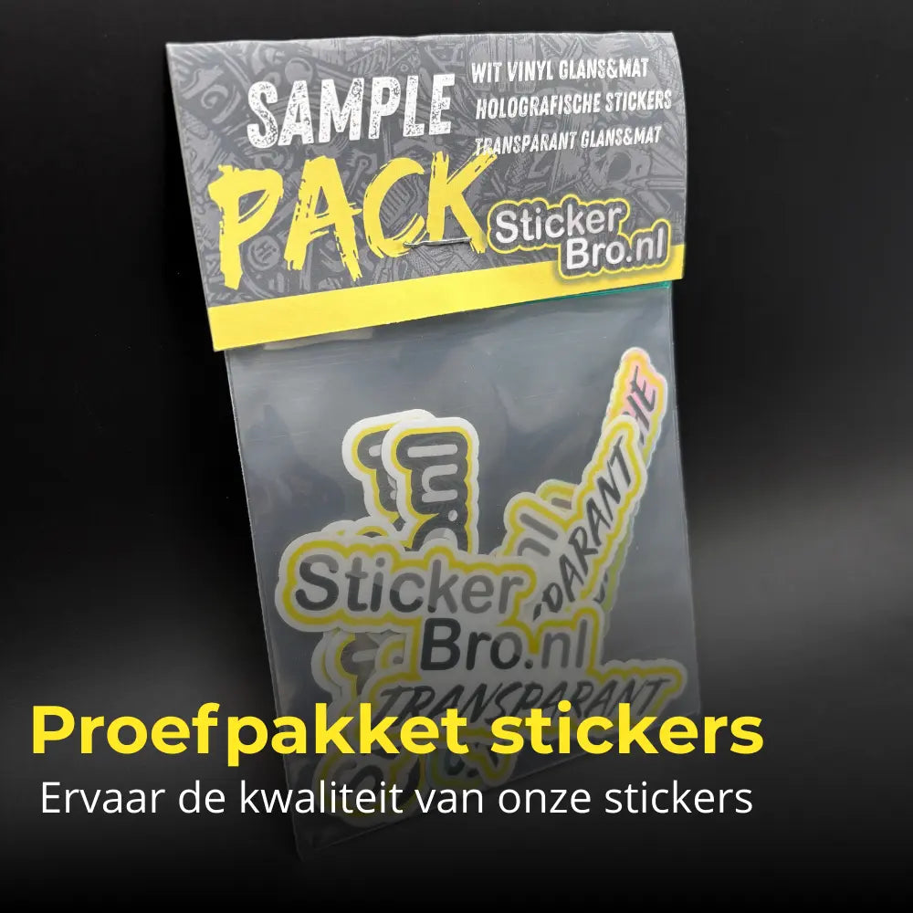 Sticker proefpakket Stickerbro.nl
