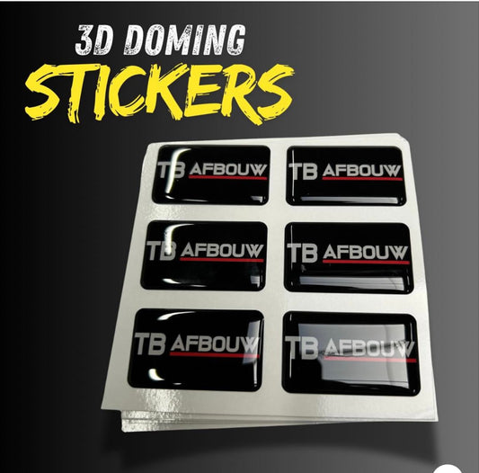 3D doming stickers - Stickers - Glans/ Epoxy.