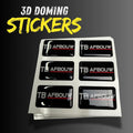 Doming stickers