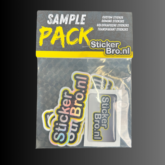 Sample pakket (gratis verzending).