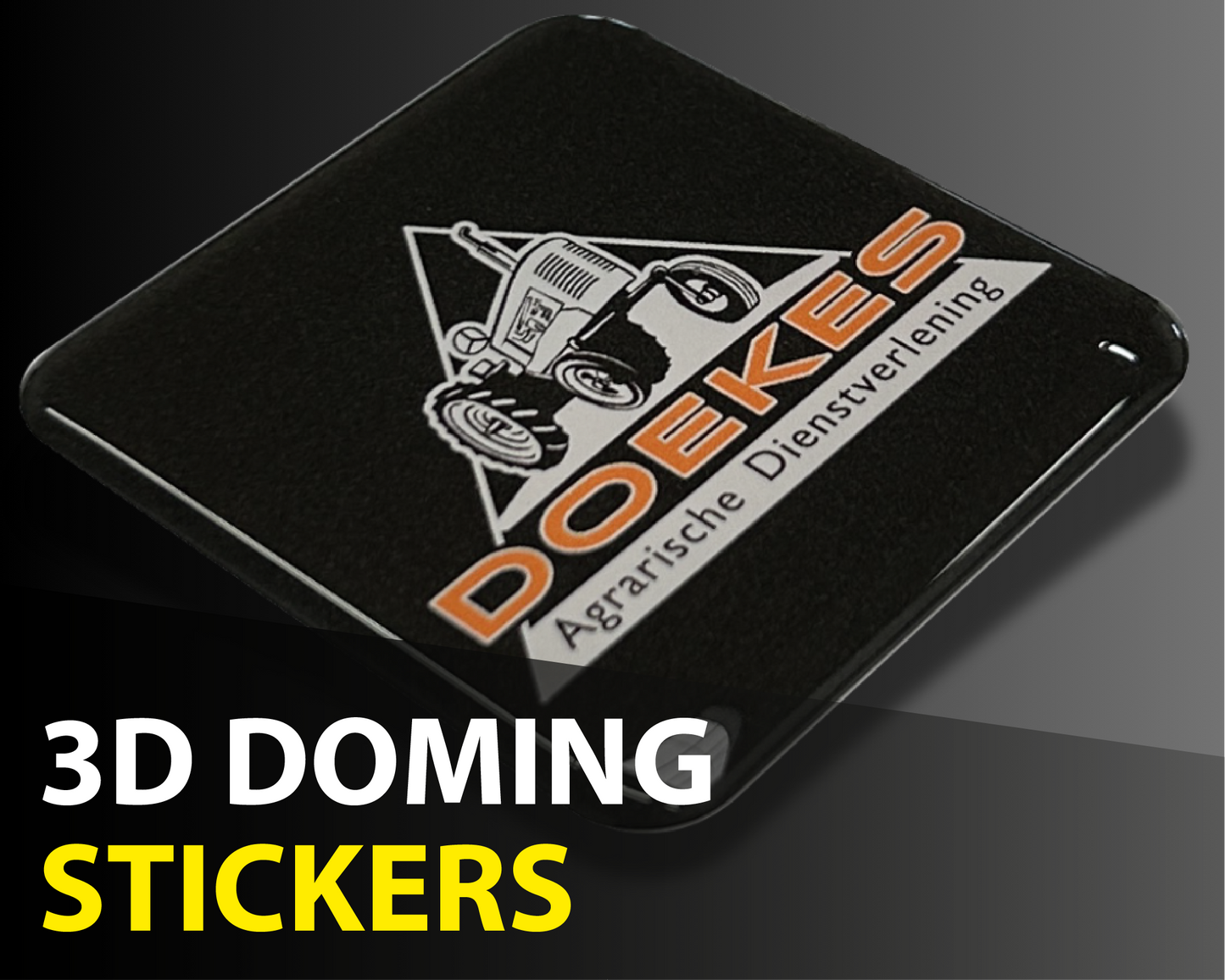 Doming stickers