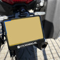 kenteken sticker motor instagram Stickerbro.nl
